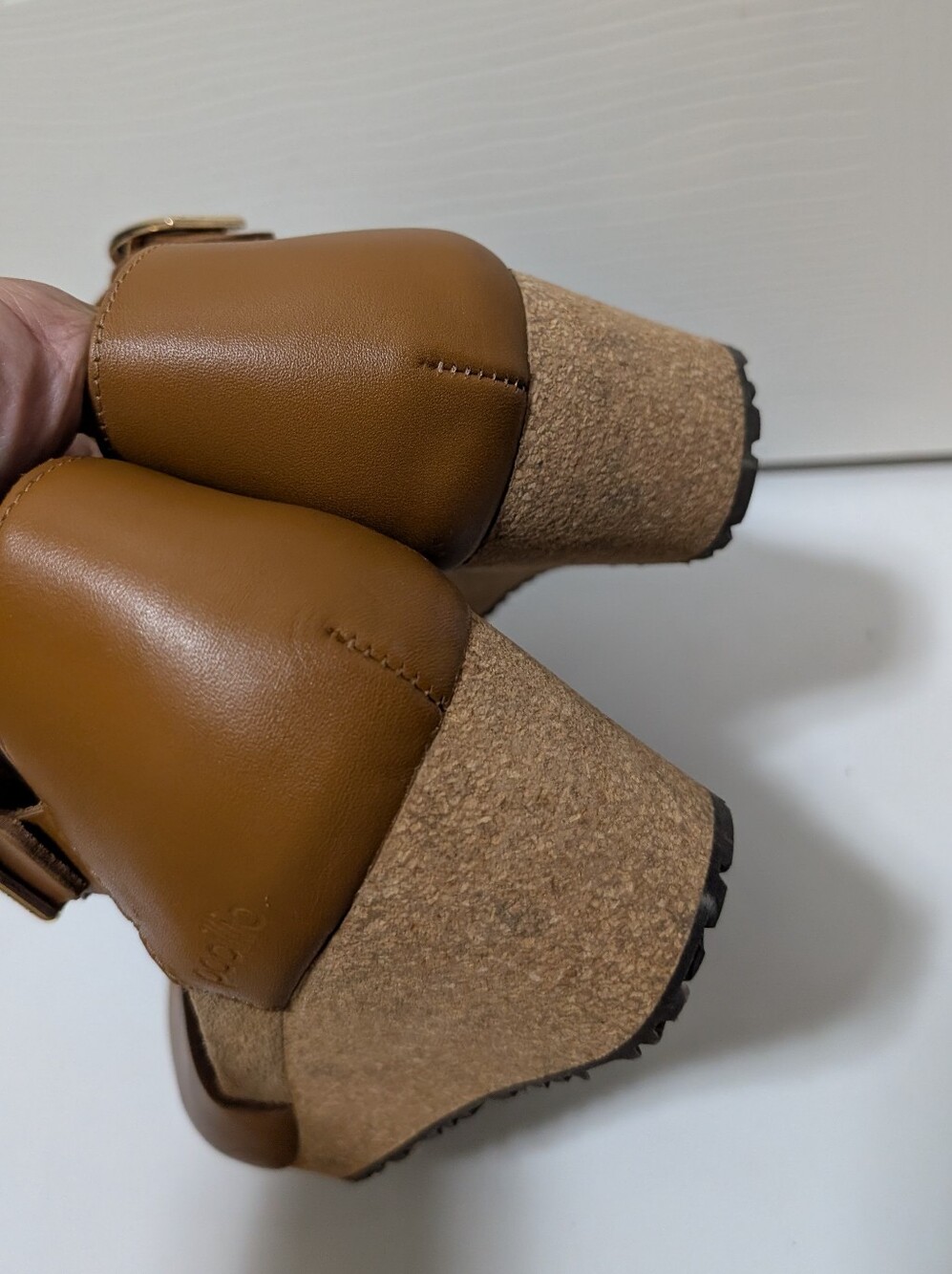 Birkenstock Papillio Mary Ring-Buckle Cognac Brown Tan Size 36 - Picture 4 of 7